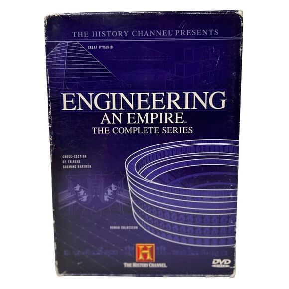 Engineering an Empire: The Collectors Edition (DVD, 2007, 6-Disc) History NEW - Picture 5 of 6